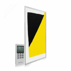 595×1195 Abstract Block Paint Image NXT Gen Infrared Heating Panel 700W – Electric Wall Panel Heater