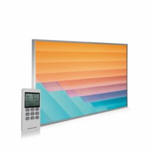 795×1195 Abstract Lines Picture NXT Gen Infrared Heating Panel 900W – Electric Wall Panel Heater