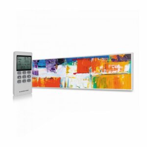 350W Abstract Paint UltraSlim Picture NXT Gen Infrared Heating Panel – Electric Wall Panel Heater