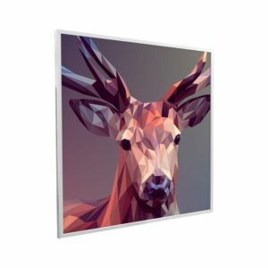 595×595 A Deer In Pixels Picture NXT Gen Infrared Heating Panel 350W – Electric Wall Panel Heater