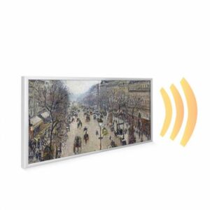 595×1195 Boulevard Montmartre Picture NXT Gen Infrared Heating Panel 700W – Electric Wall Panel Heater