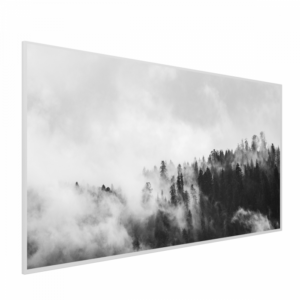 595×1195 Clouded Trees Picture NXT Gen Infrared Heating Panel 700W – Electric Wall Panel Heater