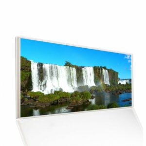 595×1195 Crashing Falls Picture NXT Gen Infrared Heating Panel 700W – Electric Wall Panel Heater