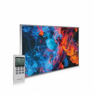 795×1195 Dancing Smoke Picture NXT Gen Infrared Heating Panel 900W – Electric Wall Panel Heater