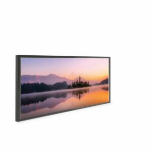 595×1195 Dreamy Lake NXT Gen Infrared Heating Panel 700W Black Frame – Grade A