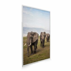 795×1195 Elephants Crossing Image NXT Gen Infrared Heating Panel 900W – Electric Wall Panel Heater