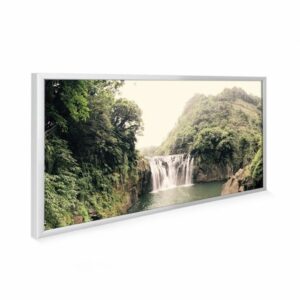 595×1195 Forest Waterfall Image NXT Gen Infrared Heating Panel 700W – Electric Wall Panel Heater