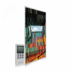 595×1195 Geometric Architecture Image NXT Gen Infrared Heating Panel 700W – Electric Wall Panel Heater