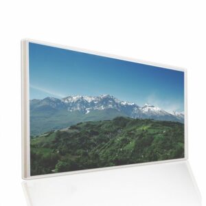 795×1195 Hills And Mountains Image NXT Gen Infrared Heating Panel 900W – Electric Wall Panel Heater