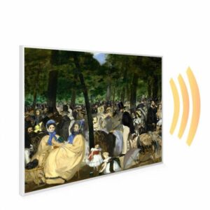 995×1195 La Musique au Tuileries Picture NXT Gen Infrared Heating Panel 1200W – Electric Wall Panel Heater