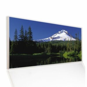 595×1195 Lakeside Mountain Image NXT Gen Infrared Heating Panel 700W – Electric Wall Panel Heater