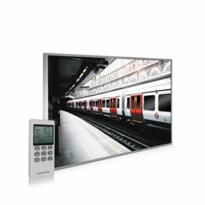 795×1195 London Underground Picture NXT Gen Infrared Heating Panel 900W – Electric Wall Panel Heater