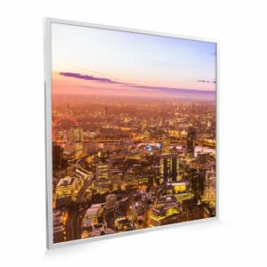 595×595 London Skyline Picture NXT Gen Infrared Heating Panel 350w – Electric Wall Panel Heater