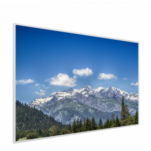 995×1195 Mountain Tops Picture NXT Gen Infrared Heating Panel 1200W – Electric Wall Panel Heater