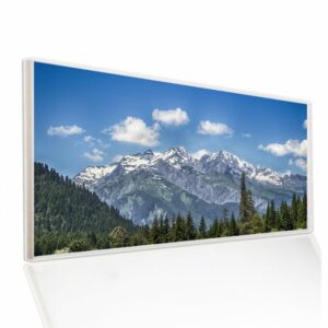 595×1195 Mountain Tops Image NXT Gen Infrared Heating Panel 700W – Electric Wall Panel Heater