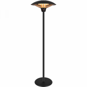 2100W EQ Heat Electric Mushroom Patio Heater (Available In Black And Silver)