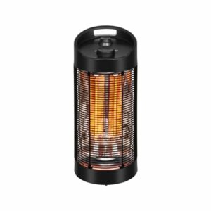 1200W EQ Heat Electric Table Top Patio Heater Black