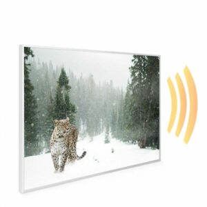 995×1195 Persian Leopard Picture NXT Gen Infrared Heating Panel 1200w – Electric Wall Panel Heater