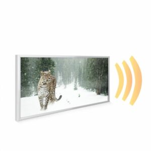 595×1195 Persian Snow Leopard Picture NXT Gen Infrared Heating Panel 700W – Electric Wall Panel Heater