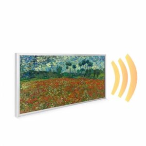 595×1195 Poppy Field Image NXT Gen Infrared Heating Panel 700W – Electric Wall Panel Heater