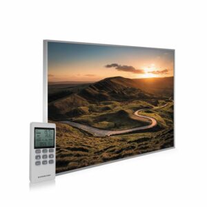 995×1195 Rural Sunset Picture NXT Gen Infrared Heating Panel 1200W – Electric Wall Panel Heater