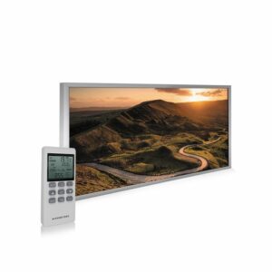 595×1195 Rural Sunset Image NXT Gen Infrared Heating Panel 700W – Electric Wall Panel Heater