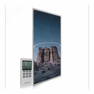 595×1195 Starry Halo Image NXT Gen Infrared Heating Panel 700W – Electric Wall Panel Heater