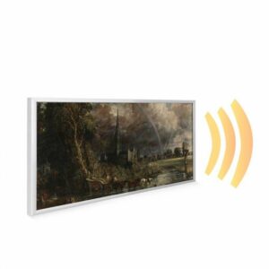 595×1195 Salisbury Cathedral From The Meadows Picture NXT Gen Infrared Heating Panel 700W – Electric Wall Panel Heater