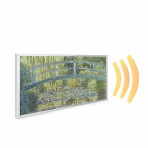 595×1195 The Pond With Water Lillies Image NXT Gen Infrared Heating Panel 700W – Electric Wall Panel Heater